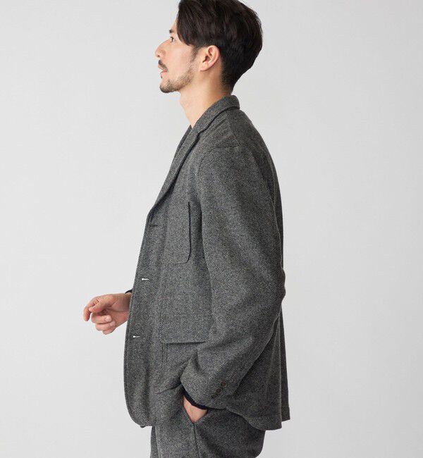 SHIPS「SHIPS: 〈セットアップ対応〉 ライトツイード スポーツ ジャケット」|テーラードジャケット|