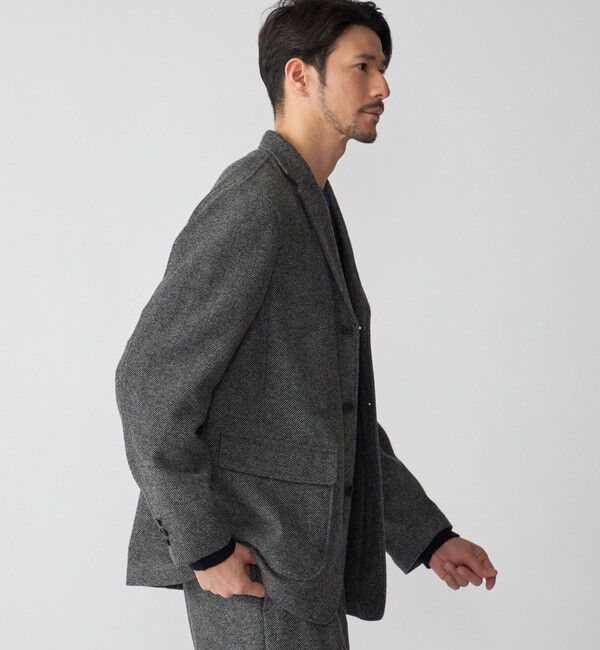 SHIPS「SHIPS: 〈セットアップ対応〉 ライトツイード スポーツ ジャケット」|テーラードジャケット|