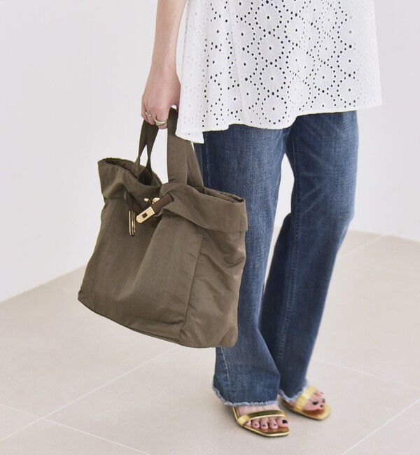 quaranciel「quaranciel: ベルトデザイン 2way トートバッグ（A4対応）」|トートバッグ|