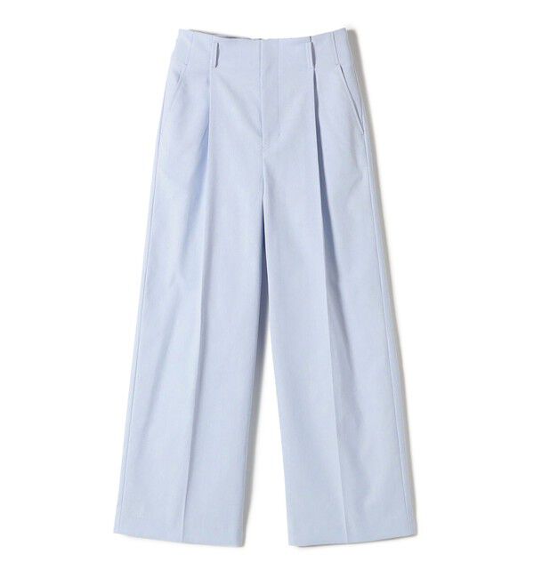 SHIPS for women「〈手洗い可能 〉ドライオックス フロント タック ストレート パンツ 25SS」|その他|