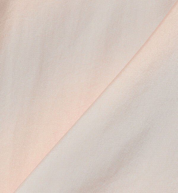 SHIPS for women「《一部追加予約》【一部WEB限定】〈手洗い可能〉ヴィンテージ サテン ネック ギャザー ブラウス」|シャツ・ブラウス|