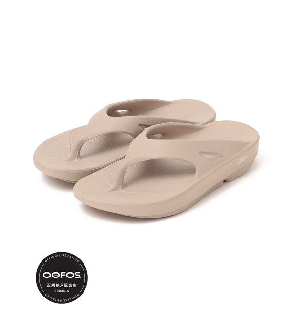 SHIPS any「OOFOS: OOoriginal ウーオリジナル トングサンダル」|サンダル|