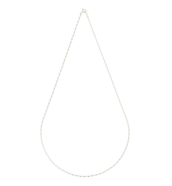 SHIPS any「SHIPS any: SLV925 55cm チェーン ネックレス」|ネックレス|