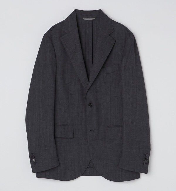 SHIPS「SHIPS:〈FUNCTION/洗濯機可能〉ウォッシャブル バーズアイ ジャケット(セットアップ対応)」|テーラードジャケット|