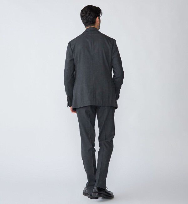 SHIPS「SHIPS:〈FUNCTION/洗濯機可能〉ウォッシャブル バーズアイ ジャケット(セットアップ対応)」|テーラードジャケット|