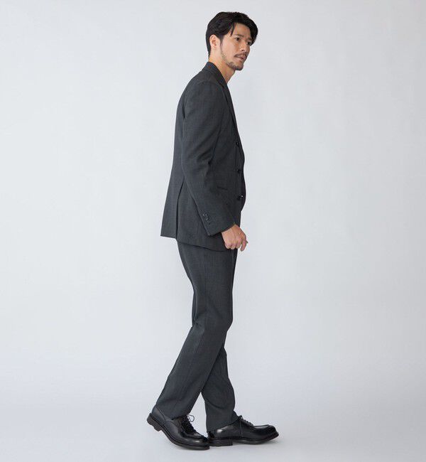 SHIPS「SHIPS:〈FUNCTION/洗濯機可能〉ウォッシャブル バーズアイ ジャケット(セットアップ対応)」|テーラードジャケット|