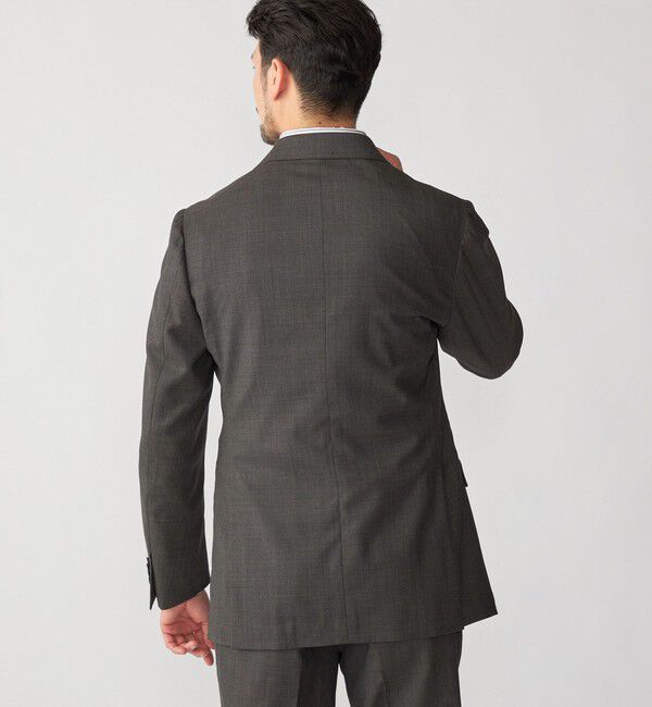 SHIPS「SHIPS:〈FUNCTION/洗濯機可能〉ウォッシャブル バーズアイ ジャケット(セットアップ対応)」|テーラードジャケット|