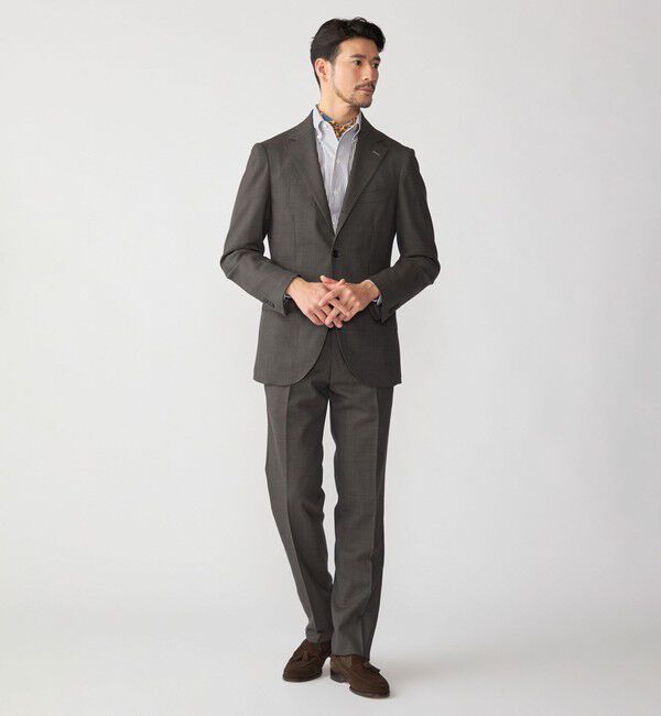 SHIPS「SHIPS:〈FUNCTION/洗濯機可能〉ウォッシャブル バーズアイ ジャケット(セットアップ対応)」|テーラードジャケット|