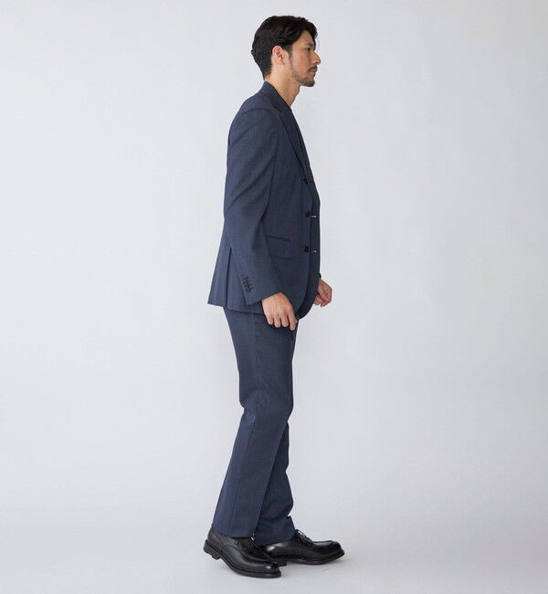 SHIPS「SHIPS:〈FUNCTION/洗濯機可能〉ウォッシャブル バーズアイ ジャケット(セットアップ対応)」|テーラードジャケット|