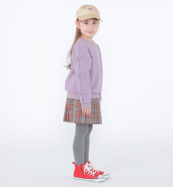 SHIPS KIDS「SHIPS KIDS:リボン モチーフ キャップ」|キャップ・キャスケット|