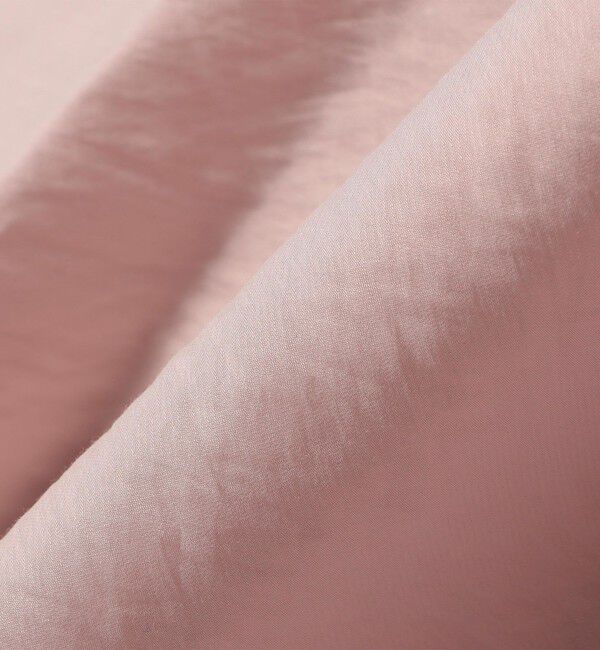 SHIPS for women「〈洗濯機可能〉シャーリング ネック 長袖 ブラウス」|シャツ・ブラウス|