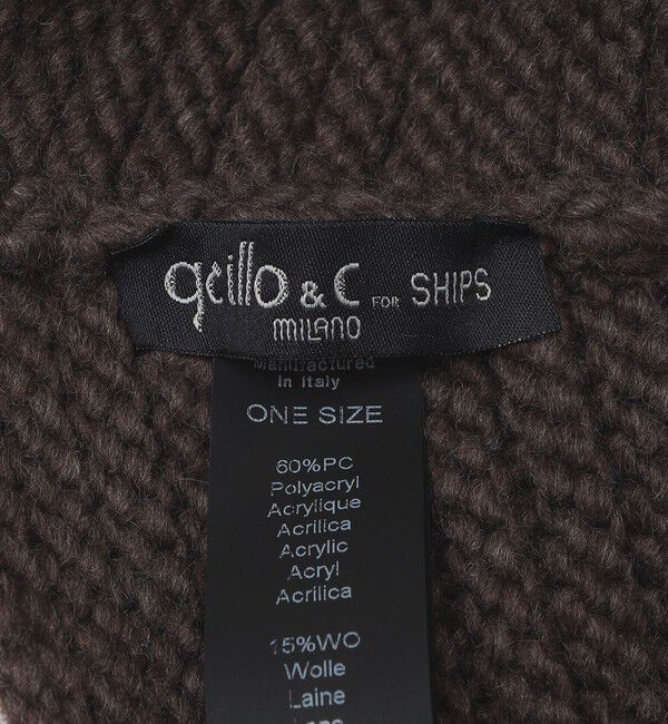 SHIPS「GRILLO: ニット フライト キャップ」|その他|
