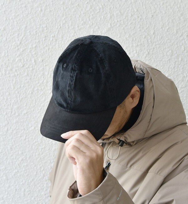 SHIPS any「SHIPS any: コーデュロイ コンビネーション 6パネル キャップ◇」|キャップ・キャスケット|