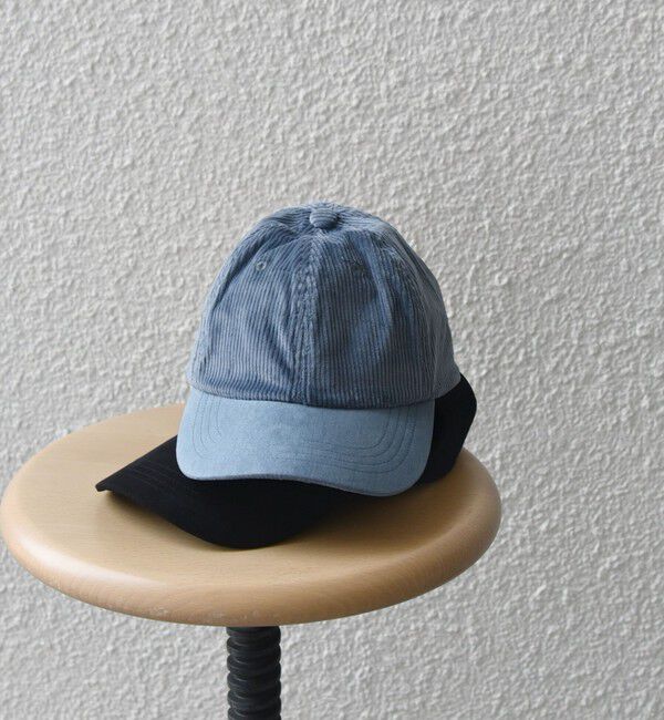 SHIPS any「SHIPS any: コーデュロイ コンビネーション 6パネル キャップ◇」|キャップ・キャスケット|