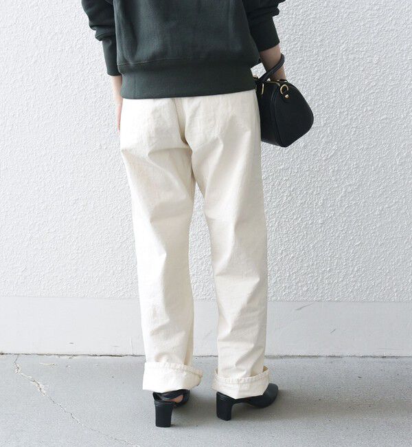 SHIPS any「【SHIPS any別注】Lee: バック レースアップ デニム パンツ 25SS」|デニム|