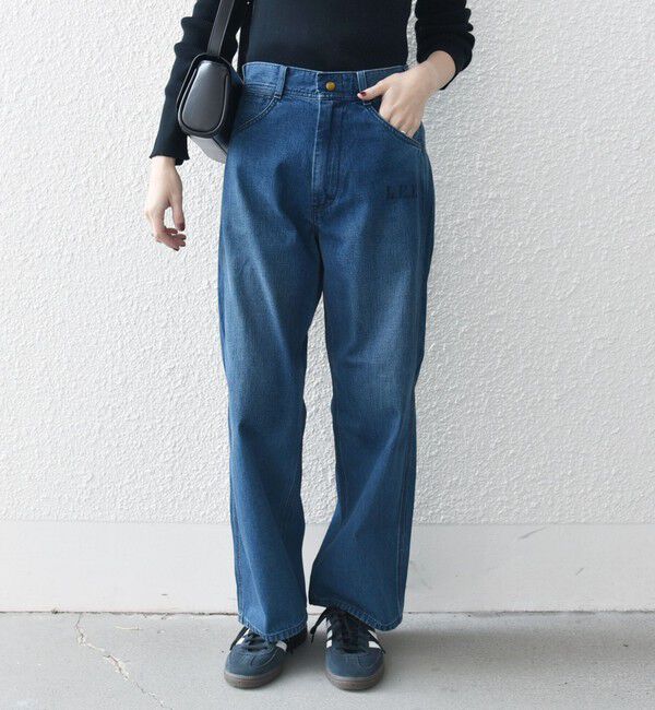SHIPS any「【SHIPS any別注】Lee: バック レースアップ デニム パンツ 25SS」|デニム|