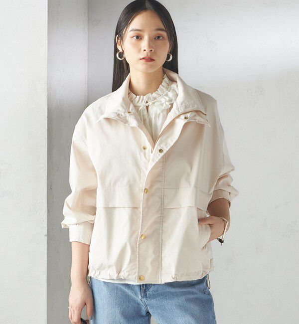 SHIPS for women「〈洗濯機可能〉LIMONTA EAST 中綿 ベスト付き ナイロン ブルゾン」|ブルゾン・スタジャン|