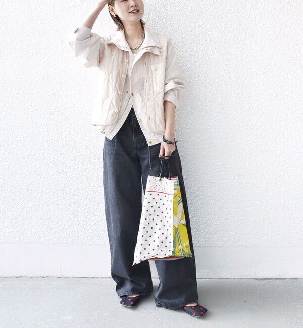 SHIPS for women「〈洗濯機可能〉LIMONTA EAST 中綿 ベスト付き ナイロン ブルゾン」|ブルゾン・スタジャン|