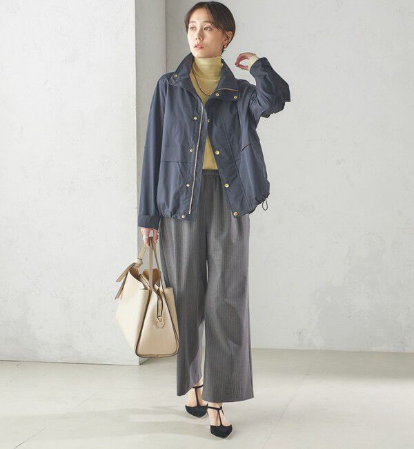 SHIPS for women「〈洗濯機可能〉LIMONTA EAST 中綿 ベスト付き ナイロン ブルゾン」|ブルゾン・スタジャン|