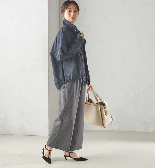 SHIPS for women「〈洗濯機可能〉LIMONTA EAST 中綿 ベスト付き ナイロン ブルゾン」|ブルゾン・スタジャン|