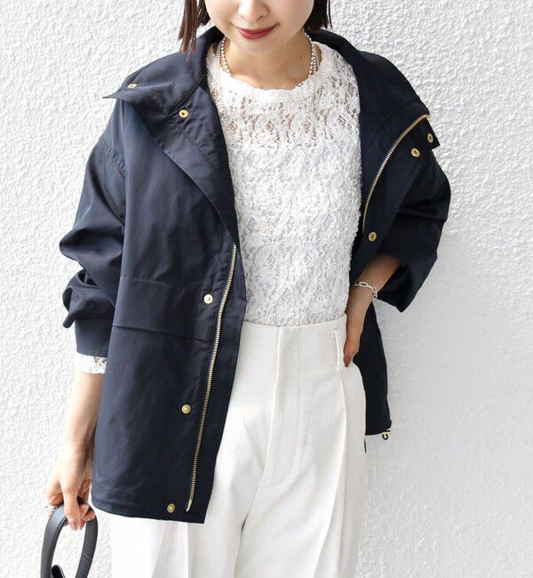 SHIPS for women「〈洗濯機可能〉LIMONTA EAST 中綿 ベスト付き ナイロン ブルゾン」|ブルゾン・スタジャン|