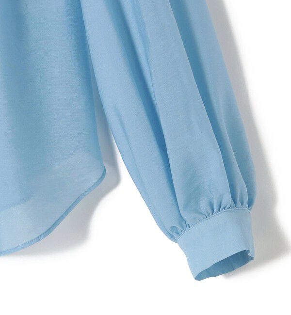 SHIPS for women「〈手洗い可能〉エアリー フロント フリル デザイン ブラウス」|シャツ・ブラウス|