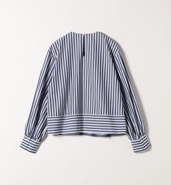 quaranciel「quaranciel:〈洗濯機可能〉REPREVE タック フレア シャツ ブラウス」|シャツ・ブラウス|