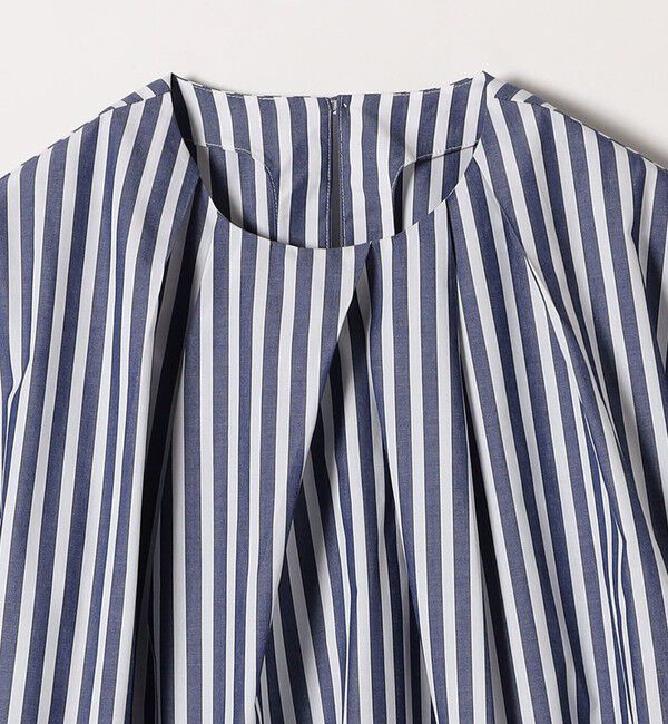 quaranciel「quaranciel:〈洗濯機可能〉REPREVE タック フレア シャツ ブラウス」|シャツ・ブラウス|