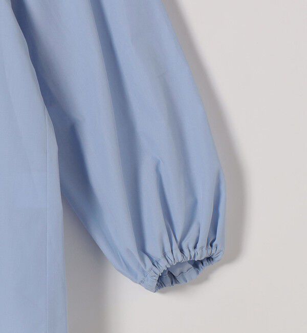 SHIPS any「SHIPS any:〈洗濯機可能〉REPREVE ギャザー パフシャツ ブラウス」|シャツ・ブラウス|