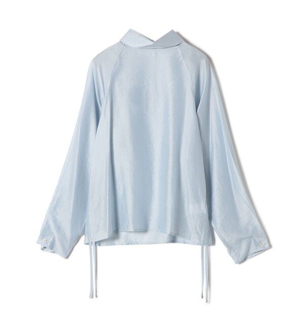 SHIPS for women「【WEB限定】〈洗濯機可能〉シアー ハイネック 2WAY ブラウス」|シャツ・ブラウス|