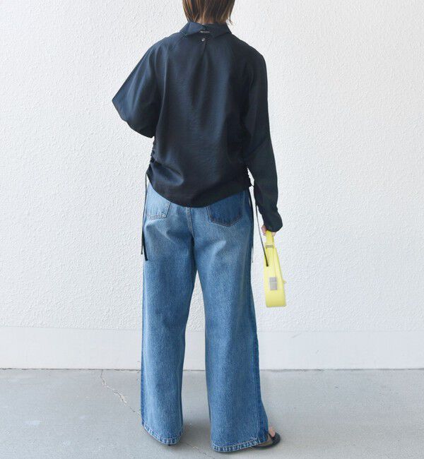 SHIPS for women「【WEB限定】〈洗濯機可能〉シアー ハイネック 2WAY ブラウス」|シャツ・ブラウス|