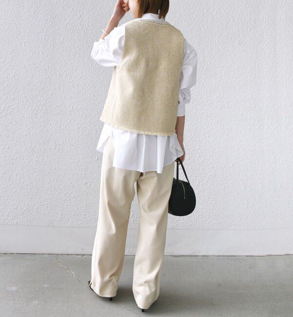 SHIPS for women「【SHIPS別注】BINDU:ブレード テープ ベスト」|ベスト・ジレ|