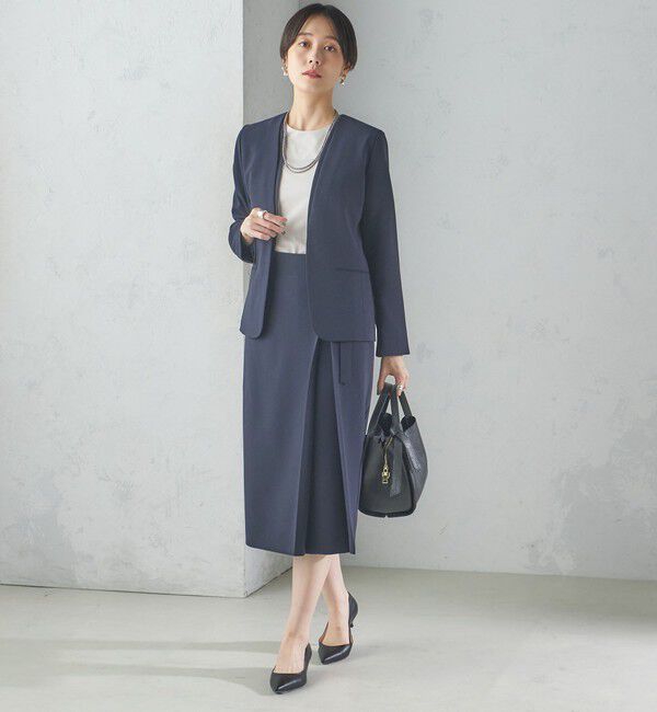 SHIPS for women「トリアセテート混 セミ タイト スカート」|スカート|