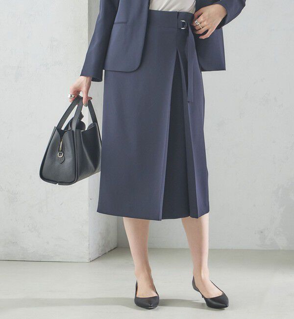 SHIPS for women「トリアセテート混 セミ タイト スカート」|スカート|