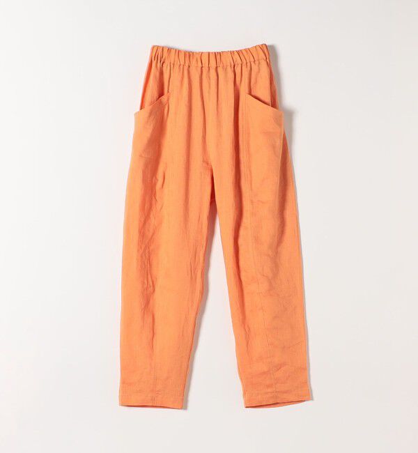 SHIPS any「SHIPS any:〈洗濯機可能〉リネン ミックス コクーン イージー パンツ」|その他|