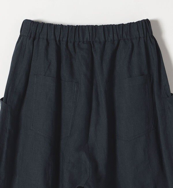 SHIPS any「SHIPS any:〈洗濯機可能〉リネン ミックス コクーン イージー パンツ」|その他|