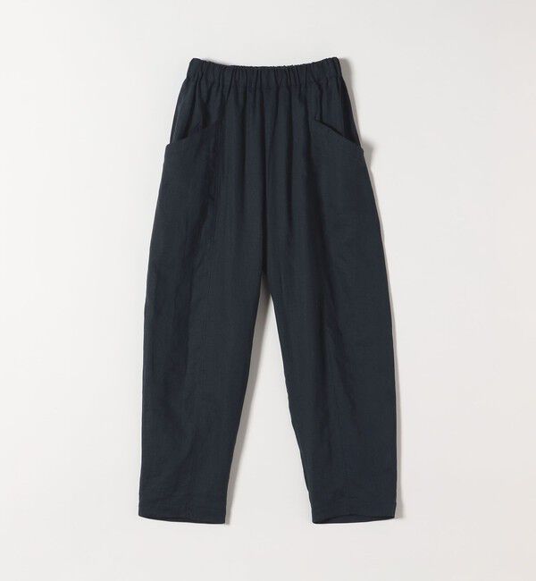 SHIPS any「SHIPS any:〈洗濯機可能〉リネン ミックス コクーン イージー パンツ」|その他|