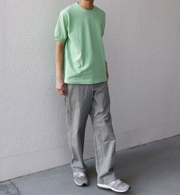 SHIPS any「【SHIPS any別注】LACOSTE: ワンポイント ロゴ ピケ クルーネック Tシャツ 25SS◇」|Tシャツ・カットソー|