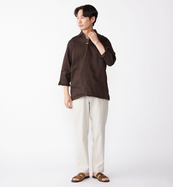 SHIPS「SHIPS: フレックスリネン イージー パンツ」|その他|