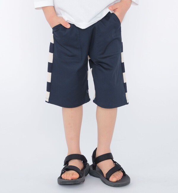 SHIPS KIDS「SHIPS KIDS:100～130cm / バック ボーダー ショーツ」|その他|
