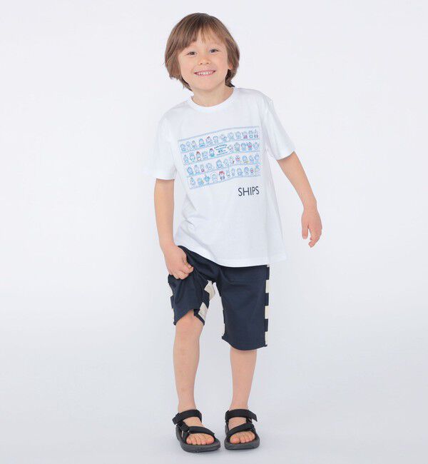 SHIPS KIDS「SHIPS KIDS:100～130cm / バック ボーダー ショーツ」|その他|