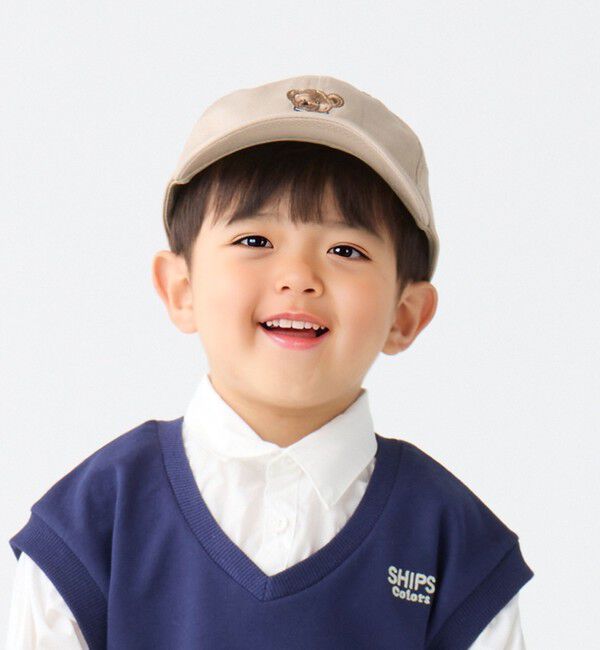 SHIPS Colors 「SHIPS Colors:TeddyBear(R) ツイル キャップ (KIDS)」|キャップ・キャスケット|