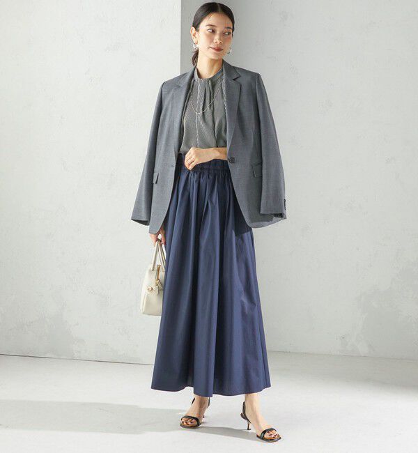 SHIPS for women「〈手洗い可能〉タック タイ フレンチ スリーブ ブラウス」|シャツ・ブラウス|