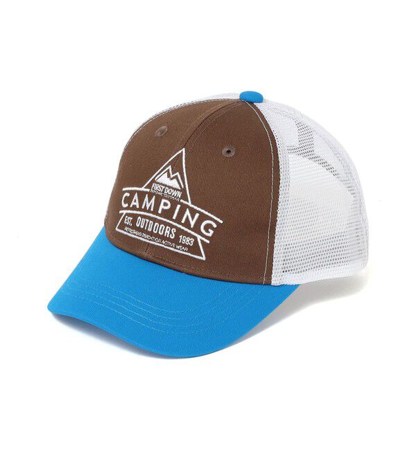 SHIPS Colors 「【SHIPS Colors別注】FIRST DOWN:〈手洗い可能〉メッシュ キャップ(KIDS)」|キャップ・キャスケット|ライトホワイト