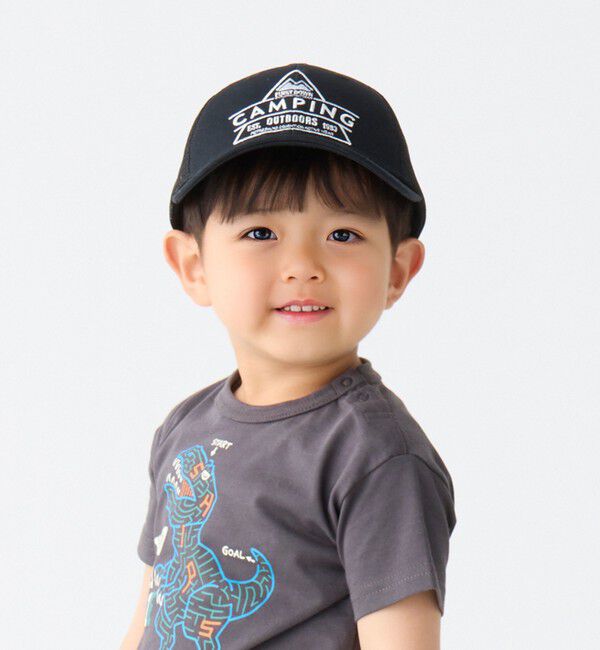 SHIPS Colors 「【SHIPS Colors別注】FIRST DOWN:〈手洗い可能〉メッシュ キャップ(KIDS)」|キャップ・キャスケット|