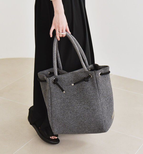 quaranciel「quaranciel: パンチング ロープ デザイン トート バッグ（A4対応）」|トートバッグ|