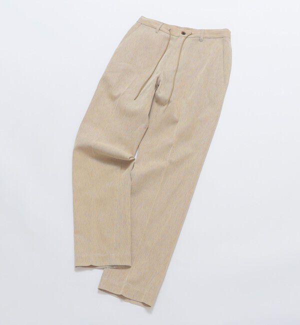 SHIPS Colors 「SHIPS Colors:〈洗濯機可能〉シャリル ジャージー イージー スラックス ベージュ」|スラックス|