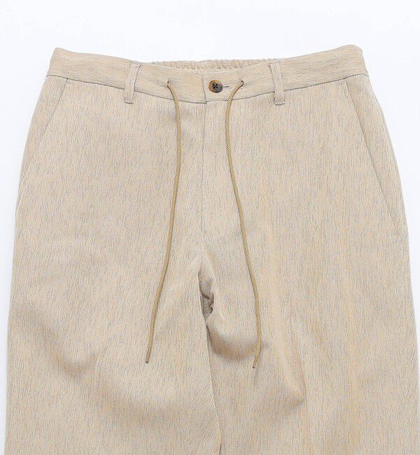 SHIPS Colors 「SHIPS Colors:〈洗濯機可能〉シャリル ジャージー イージー スラックス ベージュ」|スラックス|