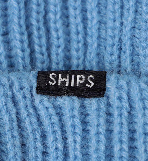 SHIPS KIDS「SHIPS KIDS:ポンポン ニット ワッチ」|ニット帽|