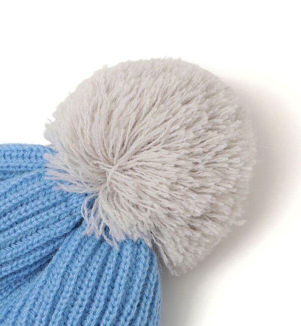 SHIPS KIDS「SHIPS KIDS:ポンポン ニット ワッチ」|ニット帽|